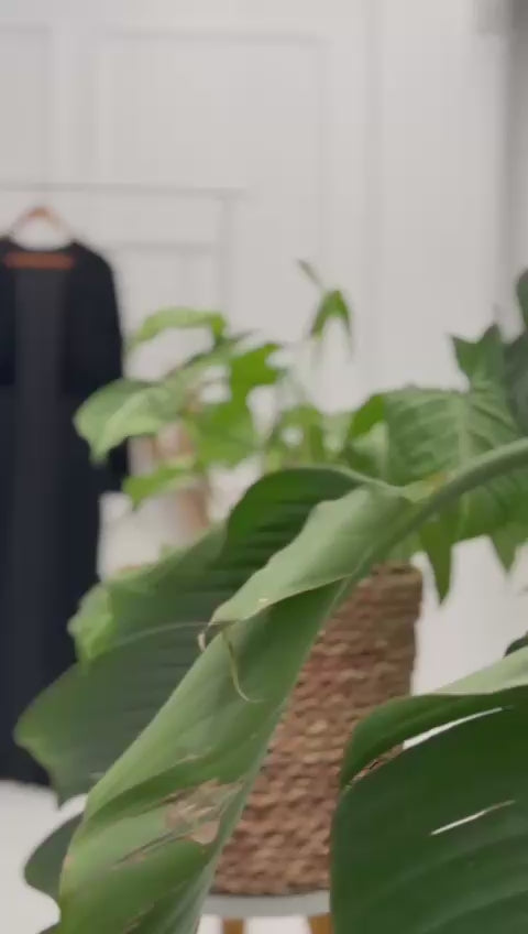 Velvet pleated cardigan